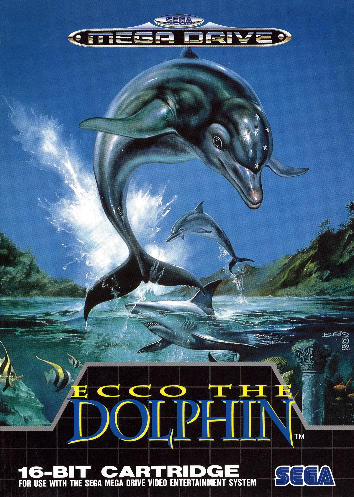 Ecco the Dolphin - Sega Mega Drive