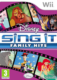 Disney Sing It: Family Hits - Nintendo Wii