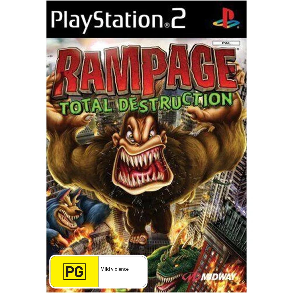 Rampage: Total Destruction - PlayStation 2 PS2