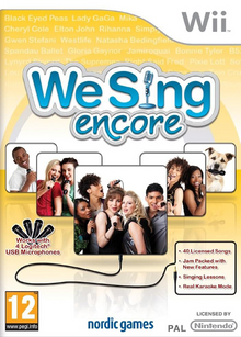 We Sing Encore - Nintendo Wii