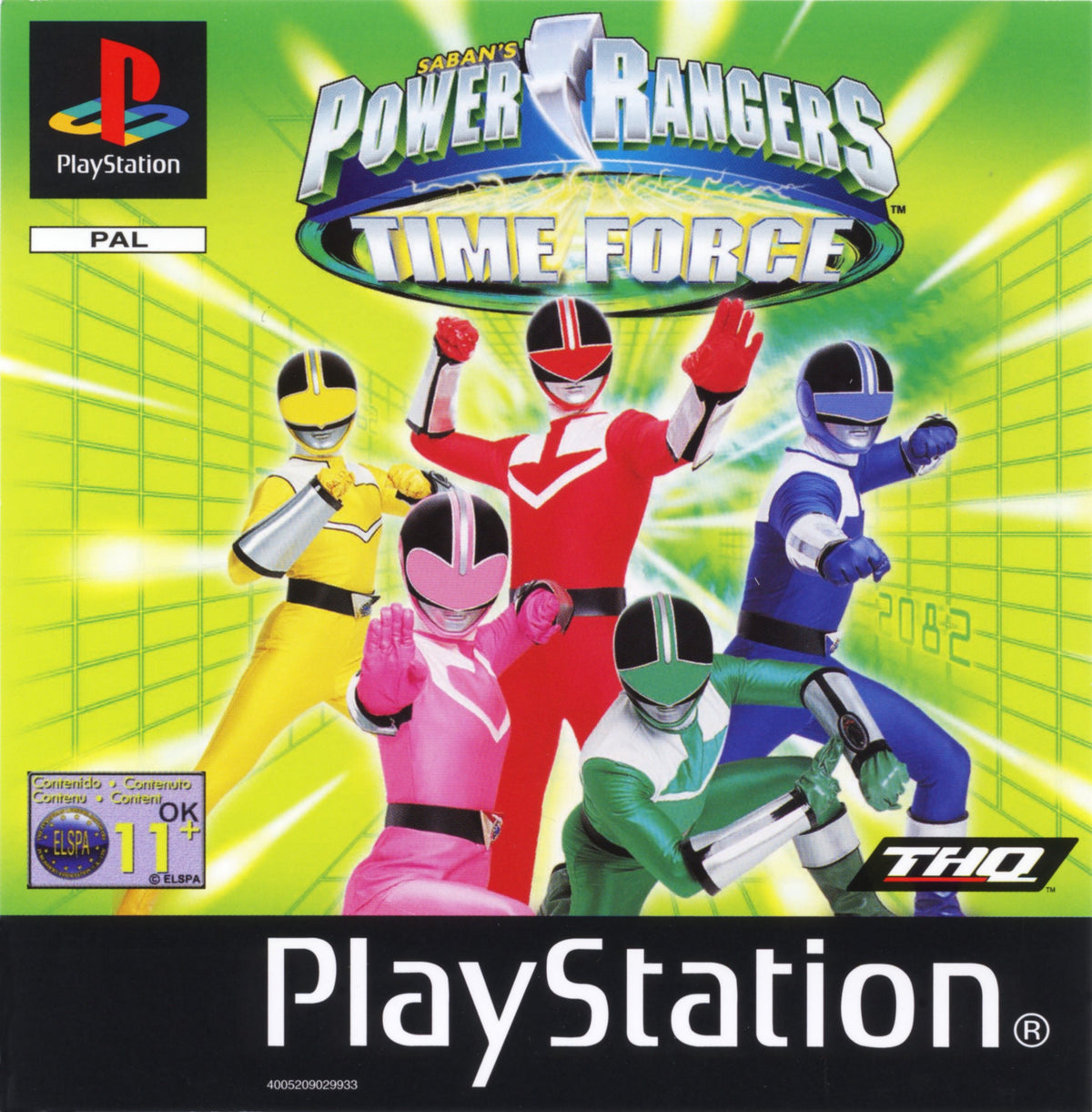 Power Rangers: Time Force - PlayStation 1 PS1