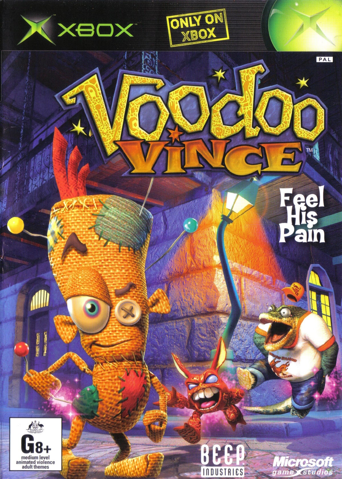 Voodoo Vince - Xbox Original