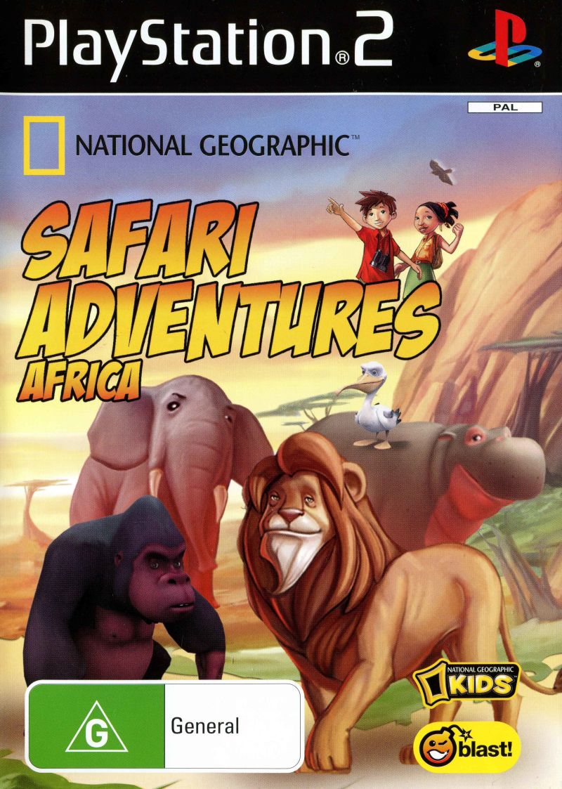 National Geographic Safari Adventures Africa - PlayStation 2 PS2