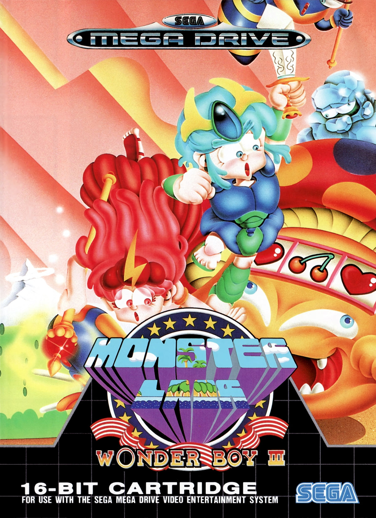 Wonder Boy III: Monster Lair - Sega Mega Drive