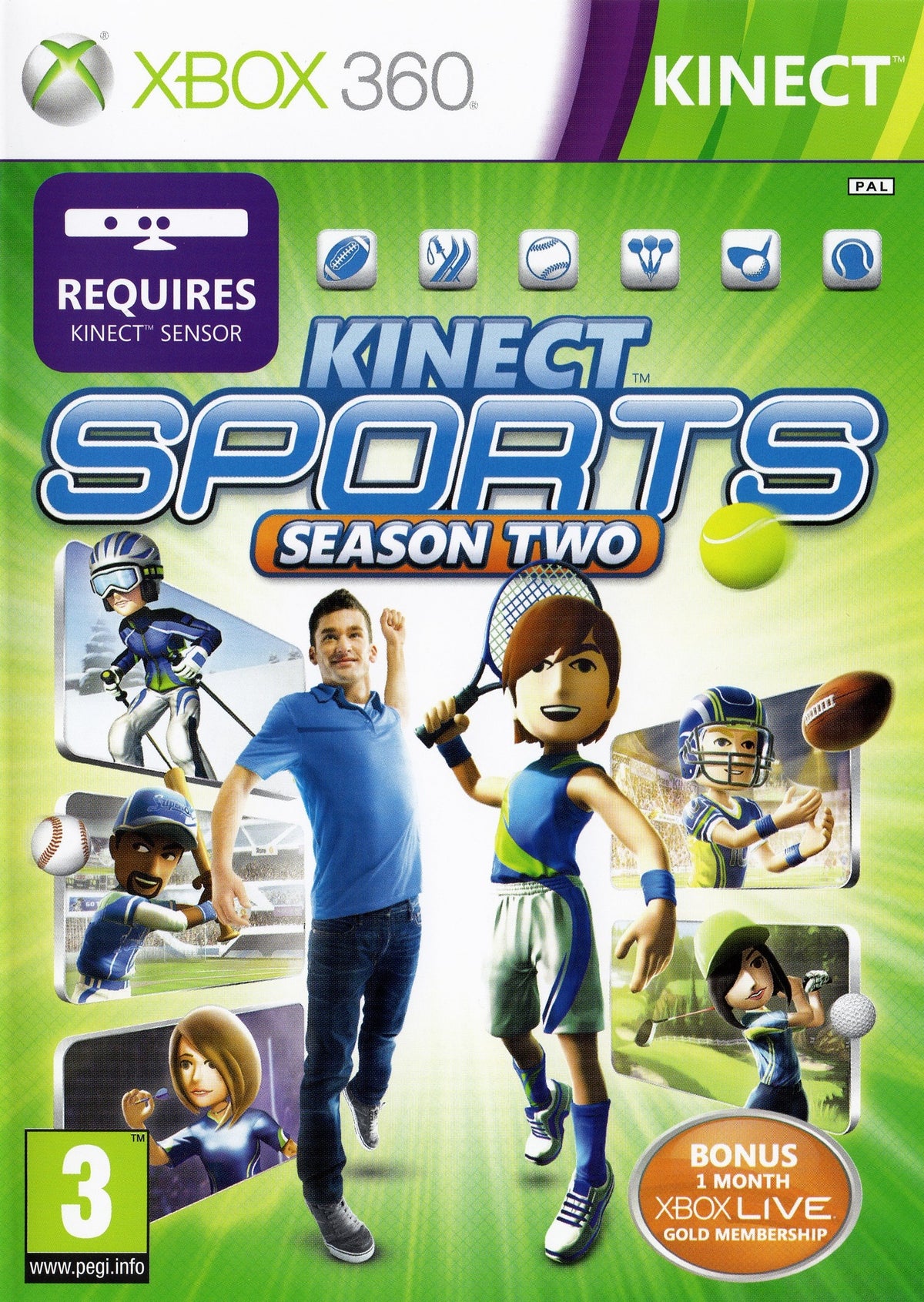 Kinect Sports: Season Two - Xbox 360