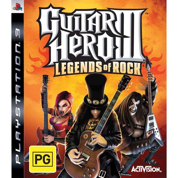 Guitar Hero III: Legends of Rock - PlayStation 3 PS3