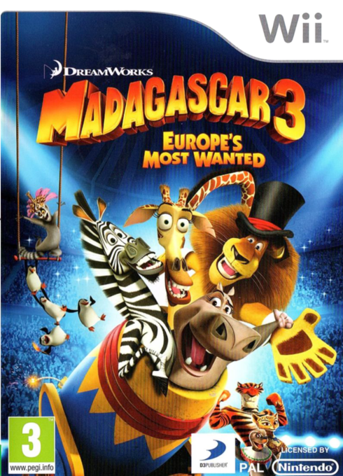 Madagascar 3: The Video Game - Nintendo Wii