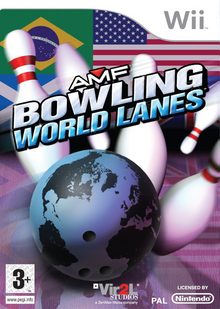 AMF Bowling World Lanes - Nintendo Wii