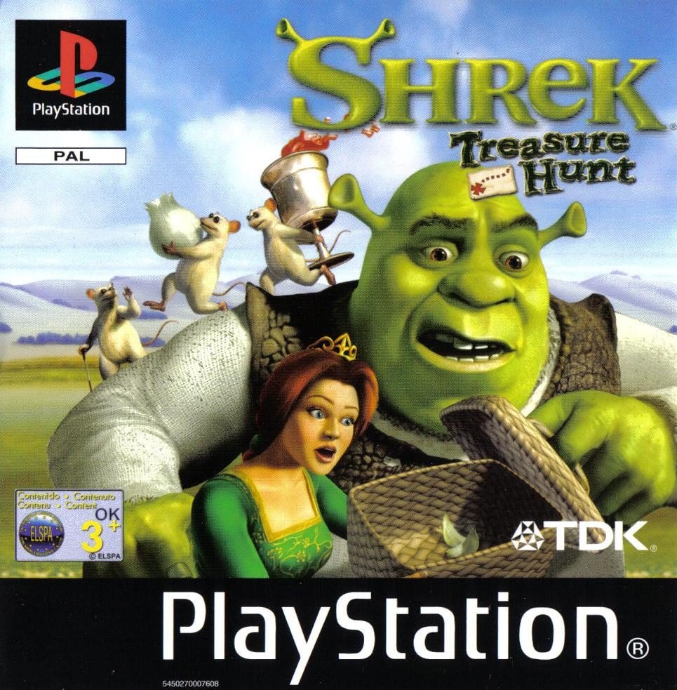 Shrek: Treasure Hunt - PlayStation 1 PS1