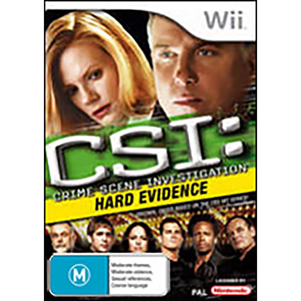 CSI: Hard Evidence - Nintendo Wii