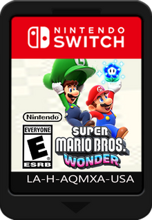 Super Mario Bros. Wonder - Nintendo Switch (Cartridge)