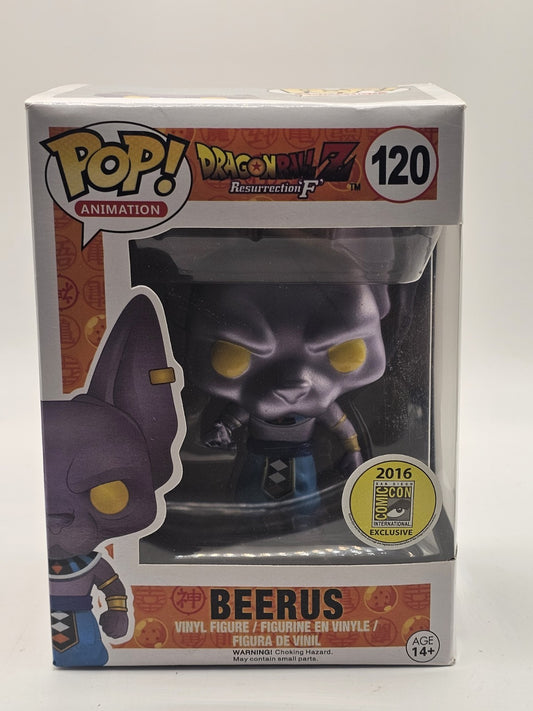 Dragon Ball Super - Beerus #120 2016 SDCC Exclusive Pop! Vinyl Figure