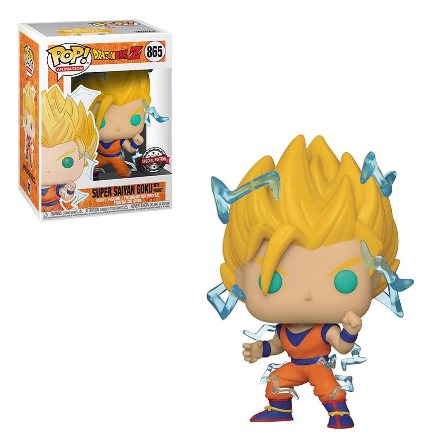 Dragon Ball Z - Super Saiyan Goku with Energy #865 Pop! Vinyl Figure