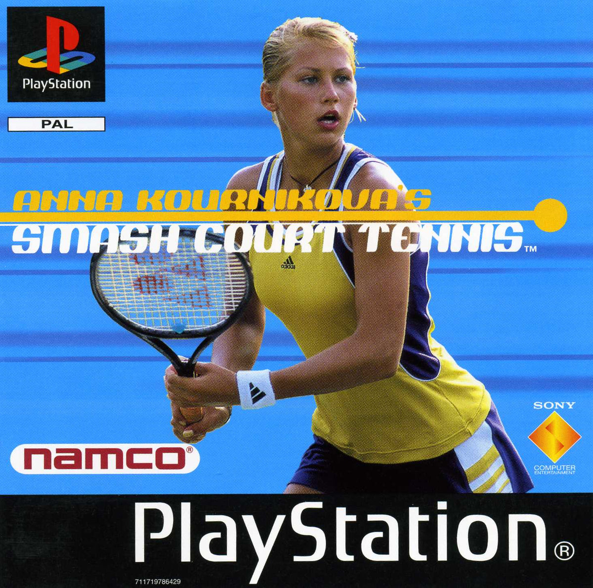 Anna Kournikova's Smash Court Tennis - PlayStation 1 PS1