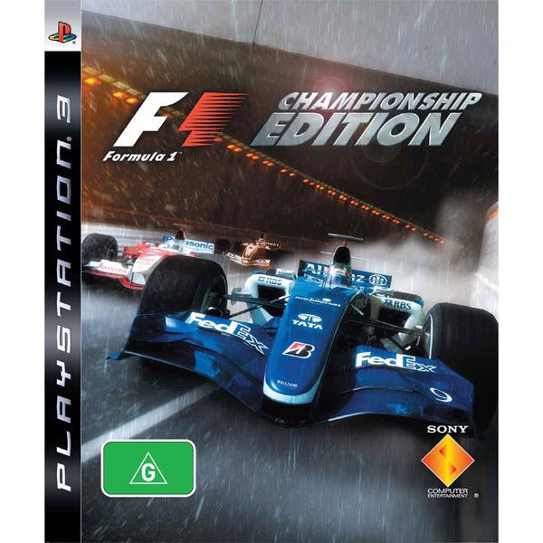 Formula One Championship Edition - PlayStation 3 PS3