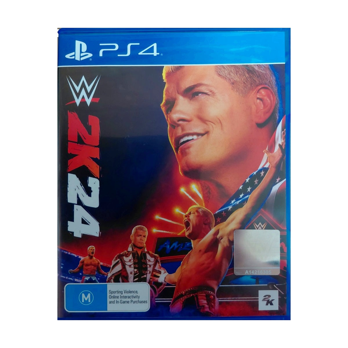WWE 2K24 - PlayStation 4 PS4 - front