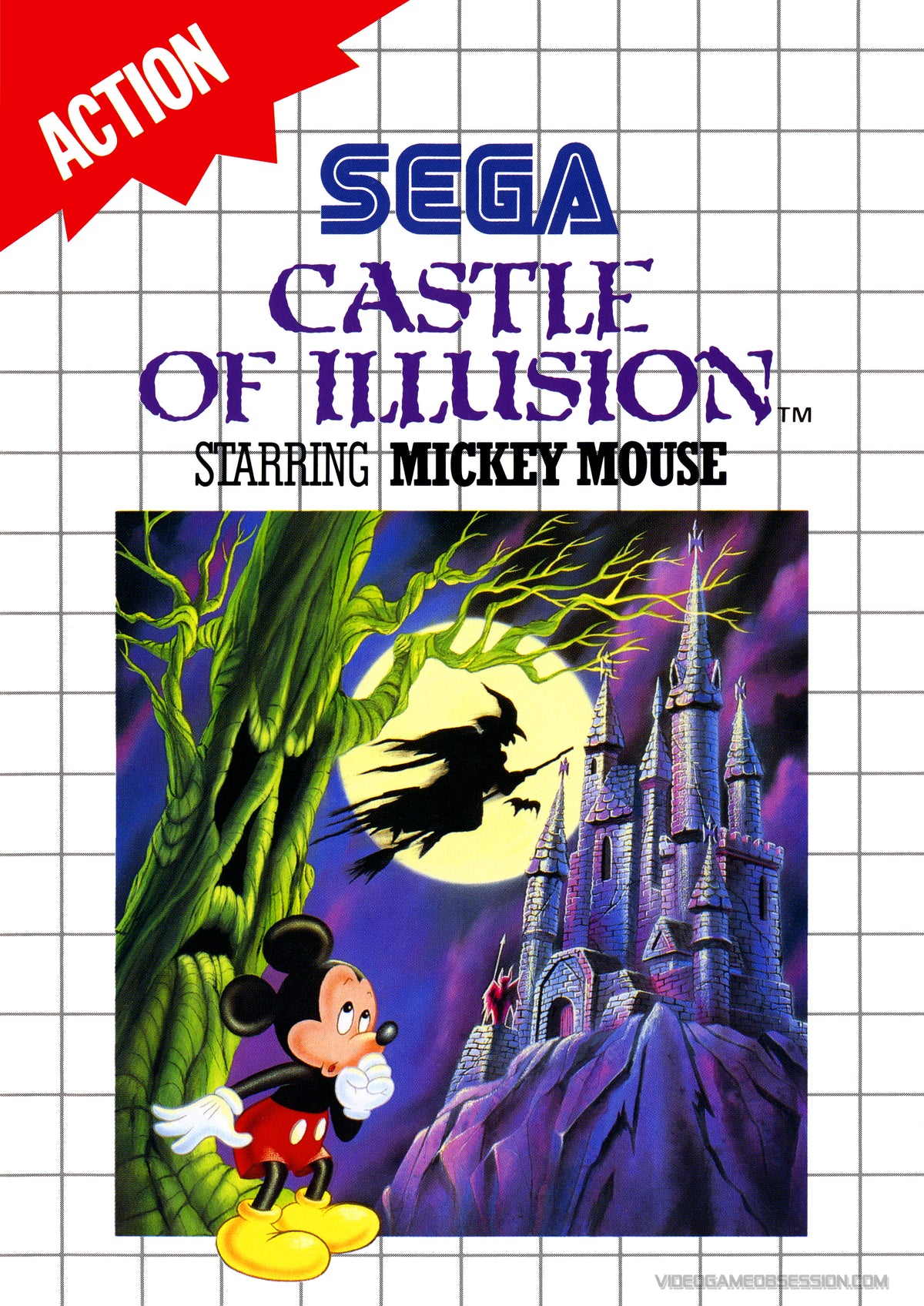 Castle of Illusion Starring Mickey Mouse - Sega Master System