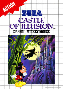 Castle of Illusion Starring Mickey Mouse - Sega Master System
