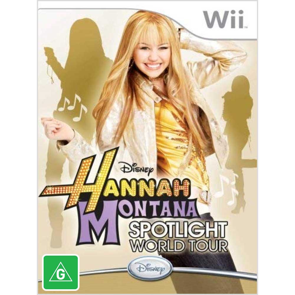 Hannah Montana: Spotlight World Tour - Nintendo Wii