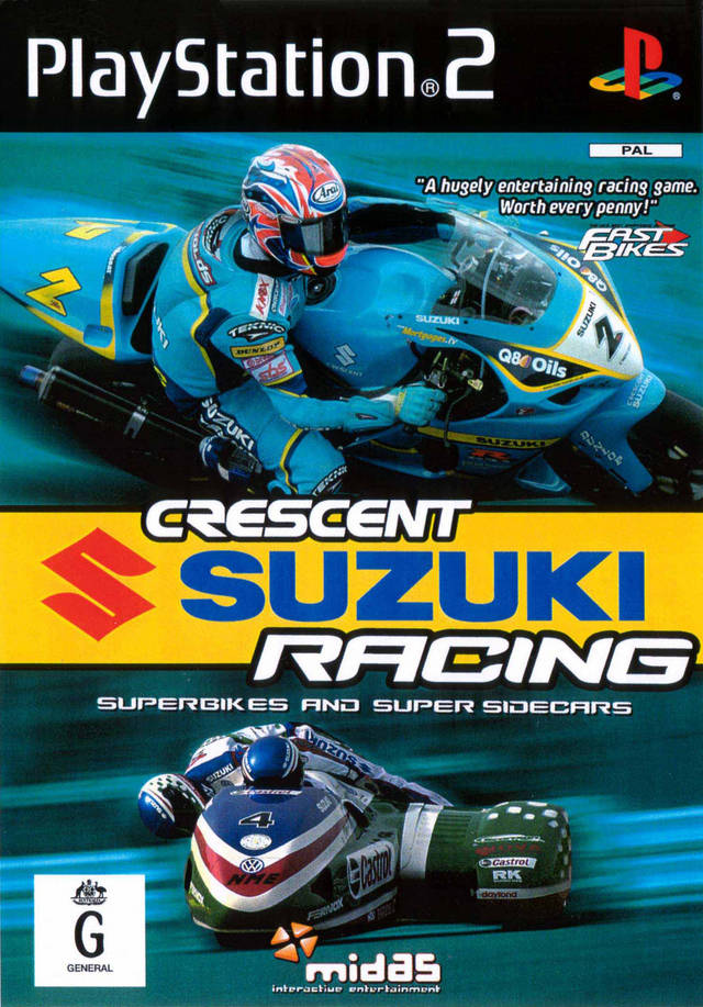 Crescent Suzuki Racing - PlayStation 2 PS2