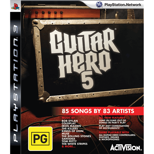 Guitar Hero 5 - PlayStation 3 PS3