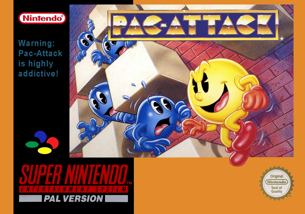 Pac-Attack - Super Nintendo SNES (Boxed)