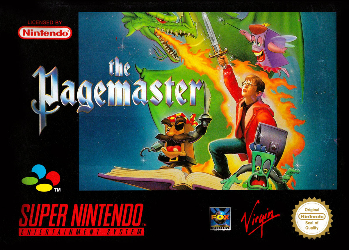 The Pagemaster - Super Nintendo SNES (Boxed)
