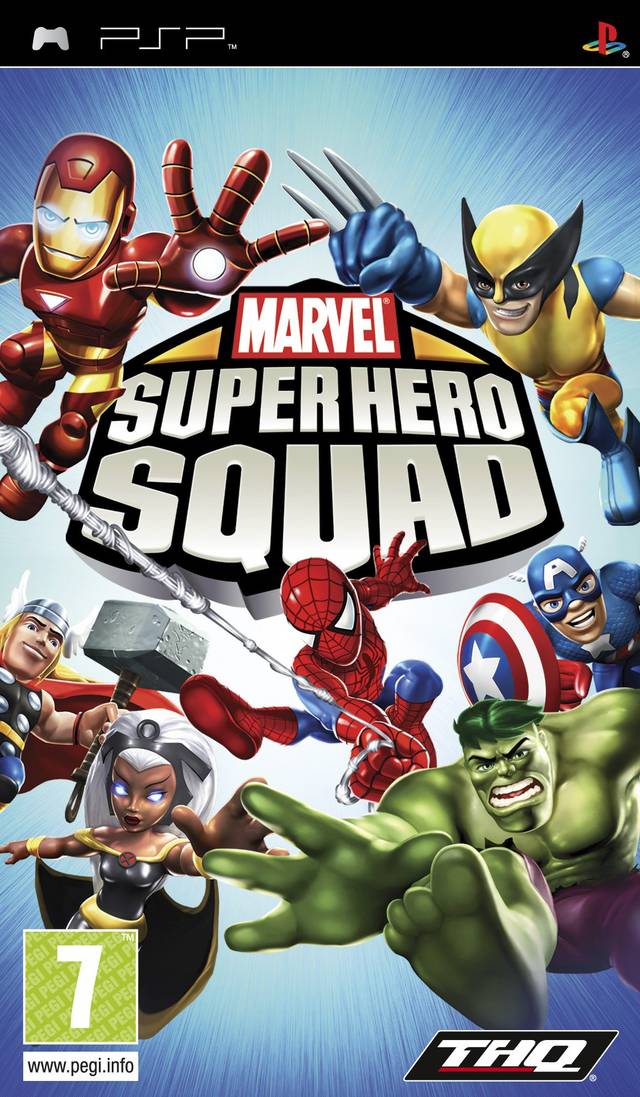 Marvel Super Hero Squad - PSP PlayStation Portable