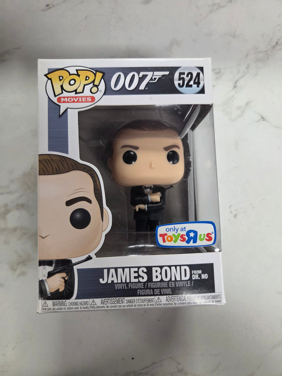 James Bond from Dr. No #524 Toys R Us Exclusive Pop! Vinyl Figure