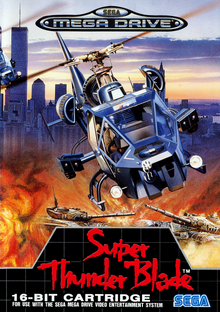 Super Thunder Blade - Sega Mega Drive