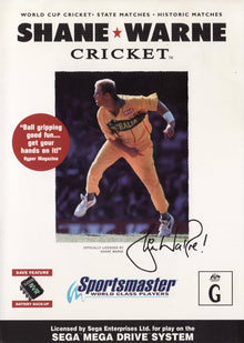 Shane Warne Cricket - Sega Mega Drive