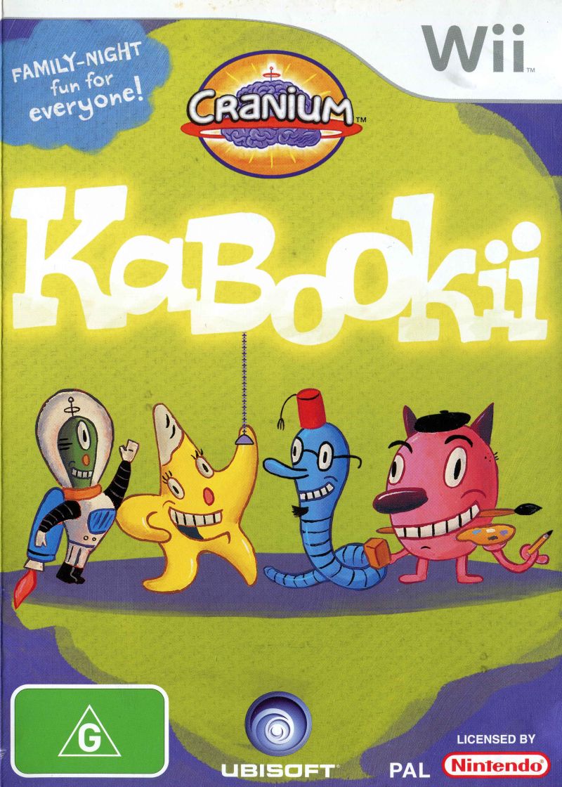 Cranium Kabookii Nintendo Wii Preowned