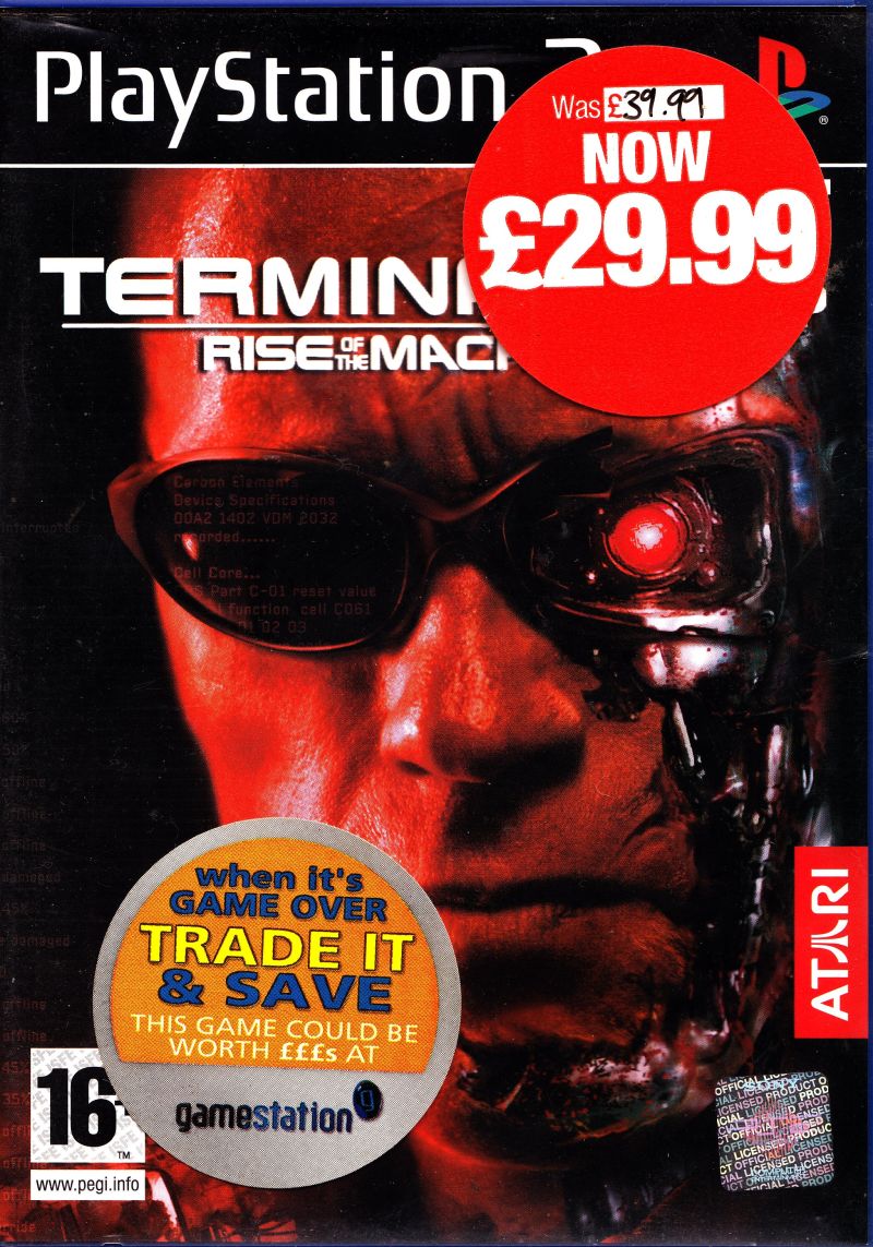 Terminator 3: Rise of the Machines - PlayStation 2 PS2