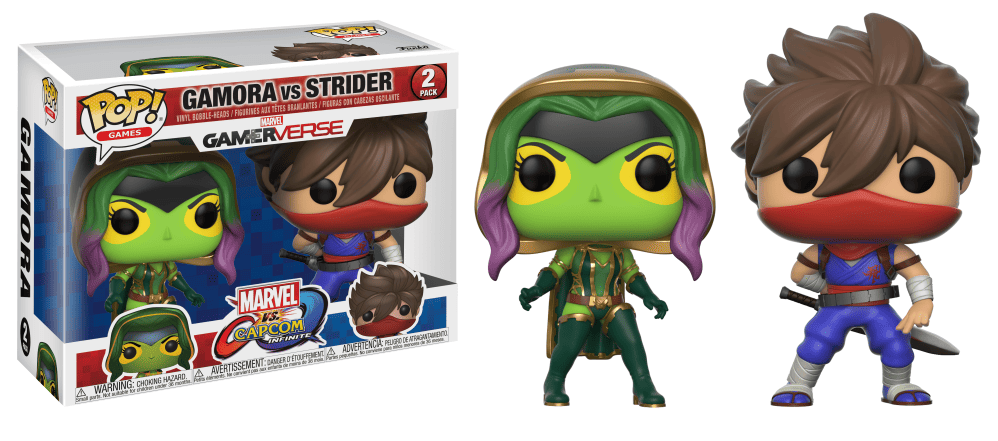 Marvel vs. Capcom - Gamora vs Strider 2-Pack (Gamerverse) Pop! Vinyl Figure