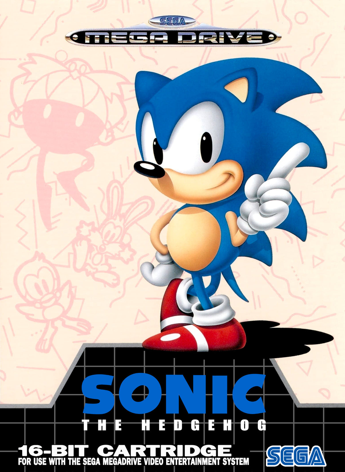 Sonic the Hedgehog - Sega Mega Drive