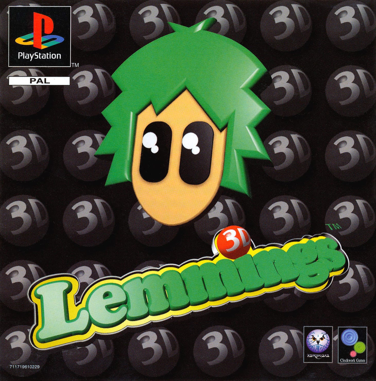 3D Lemmings - PlayStation 1 PS1