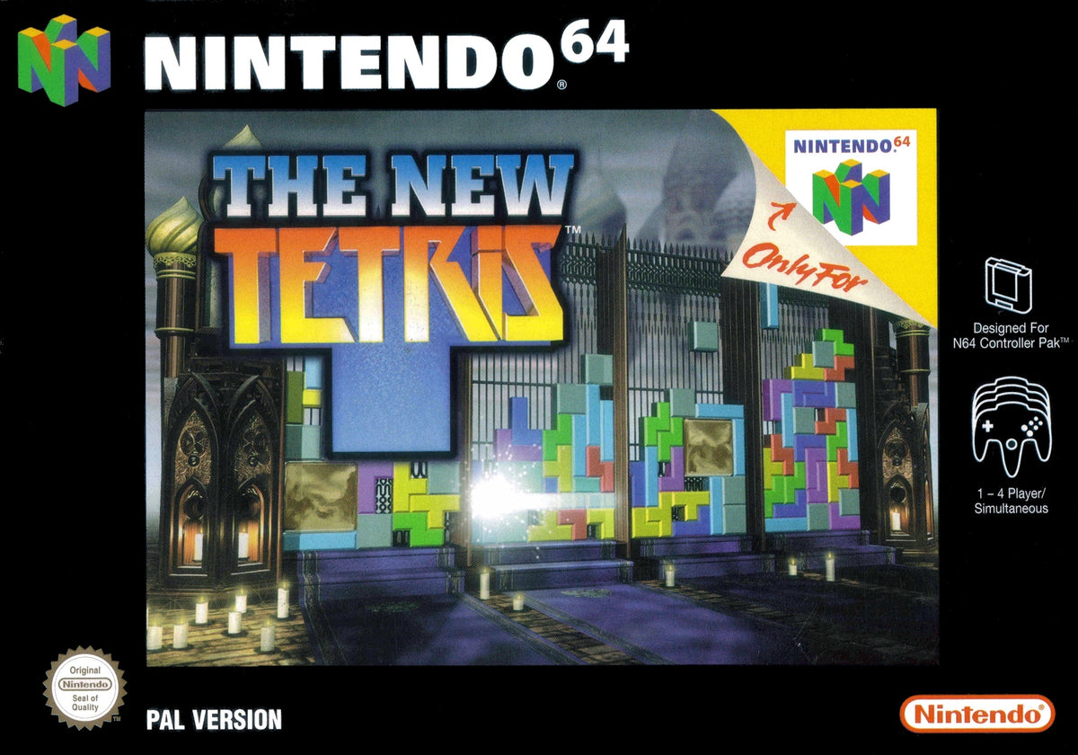 The New Tetris - Nintendo 64 N64