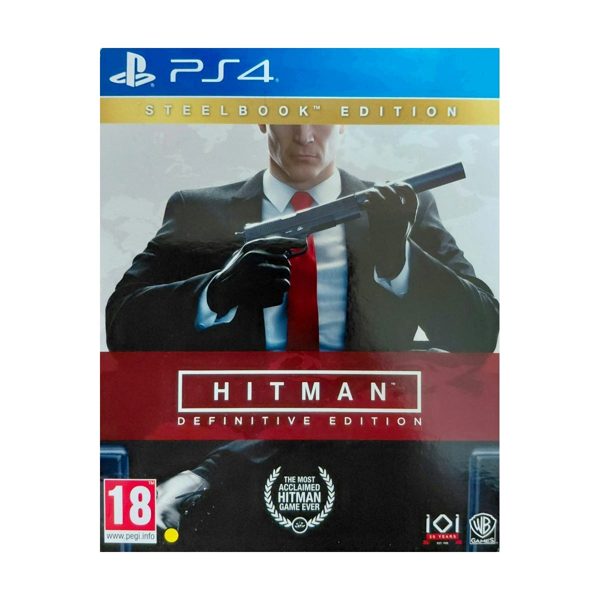 Hitman: Definitive Edition Steelbook Edition - PlayStation 4 PS4 - front