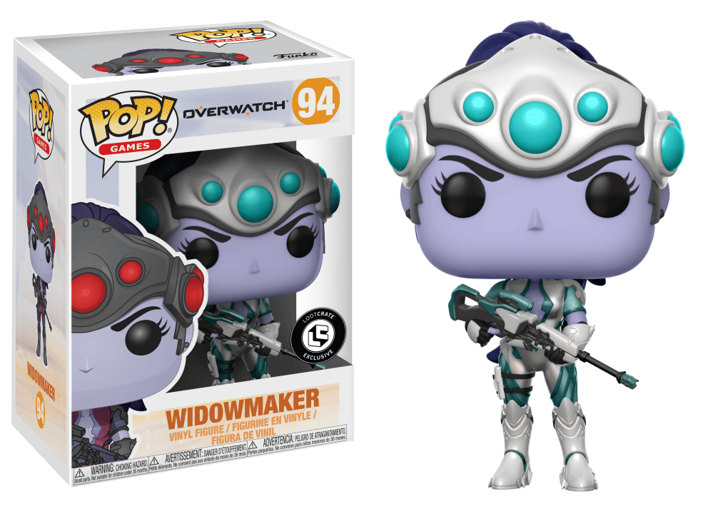 Overwatch - Widowmaker #94 Lootcrate Exclusive Pop! Vinyl Figure