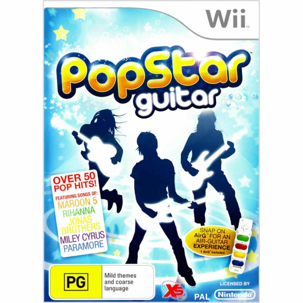 PopStar Guitar (Game Only) - Nintendo Wii