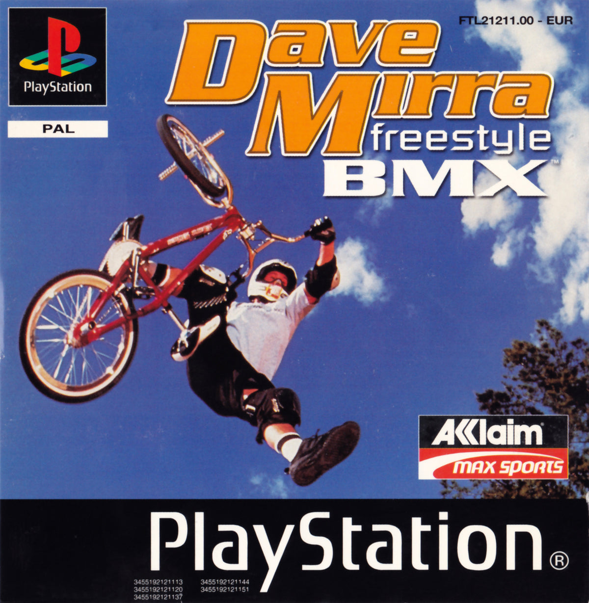 Dave Mirra Freestyle BMX - PlayStation 1 PS1