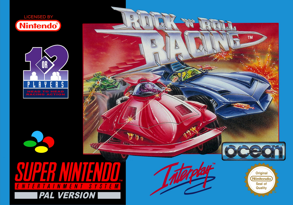 Rock 'n' Roll Racing - Super Nintendo SNES (Boxed)