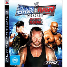 WWE SmackDown vs. Raw 2008 - PlayStation 3 PS3