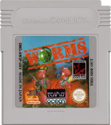 Worms - Nintendo Game Boy (Cartridge)