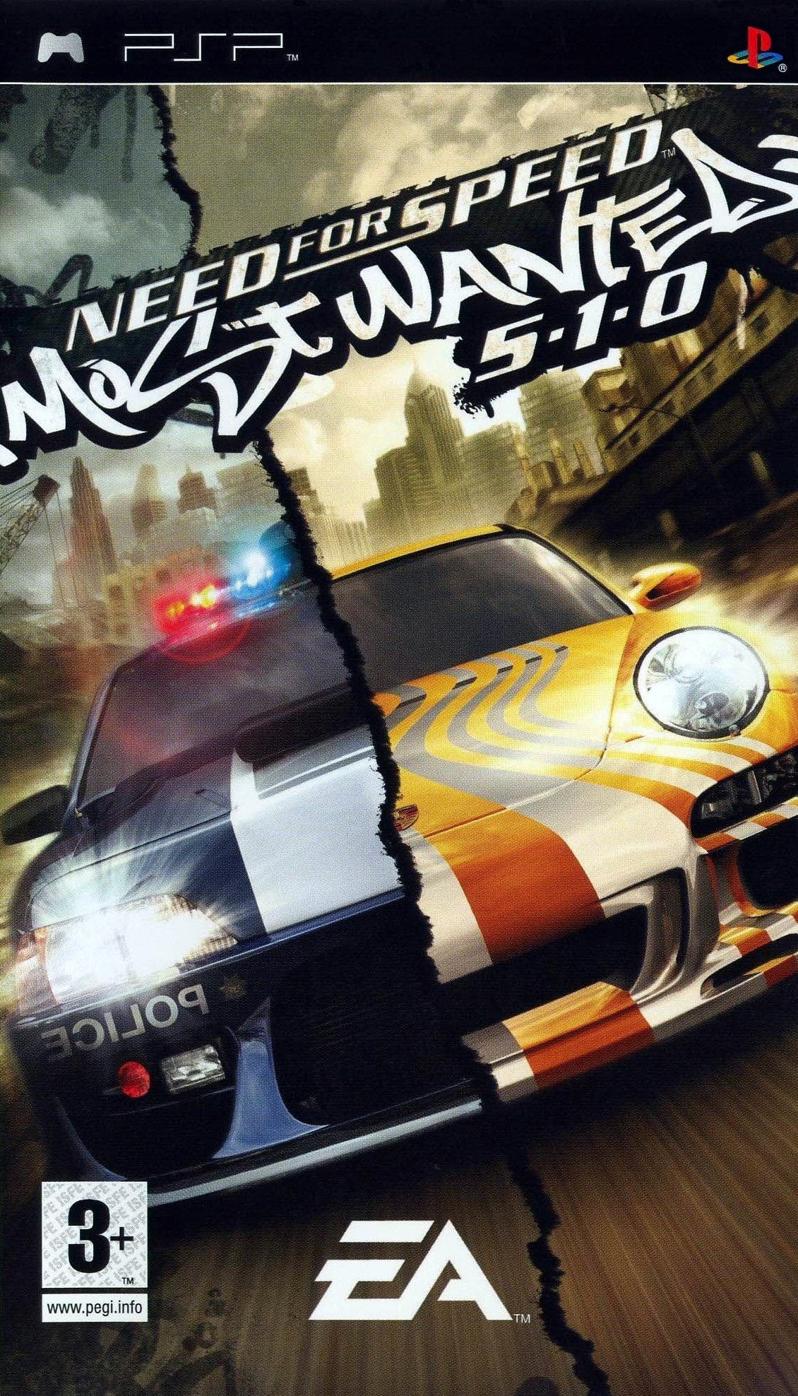 Need for Speed: Most Wanted 5-1-0 - PSP PlayStation Portable