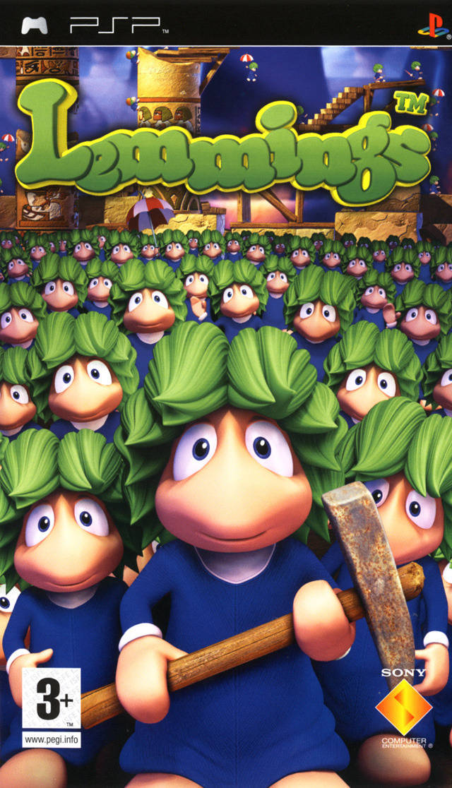 Lemmings - PSP PlayStation Portable
