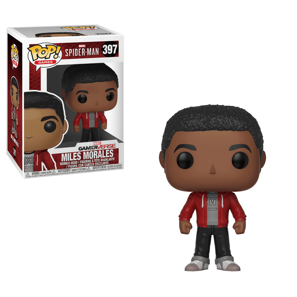 Marvel Spider-Man: Miles Morales - Miles Morales #397 Pop! Vinyl Figure