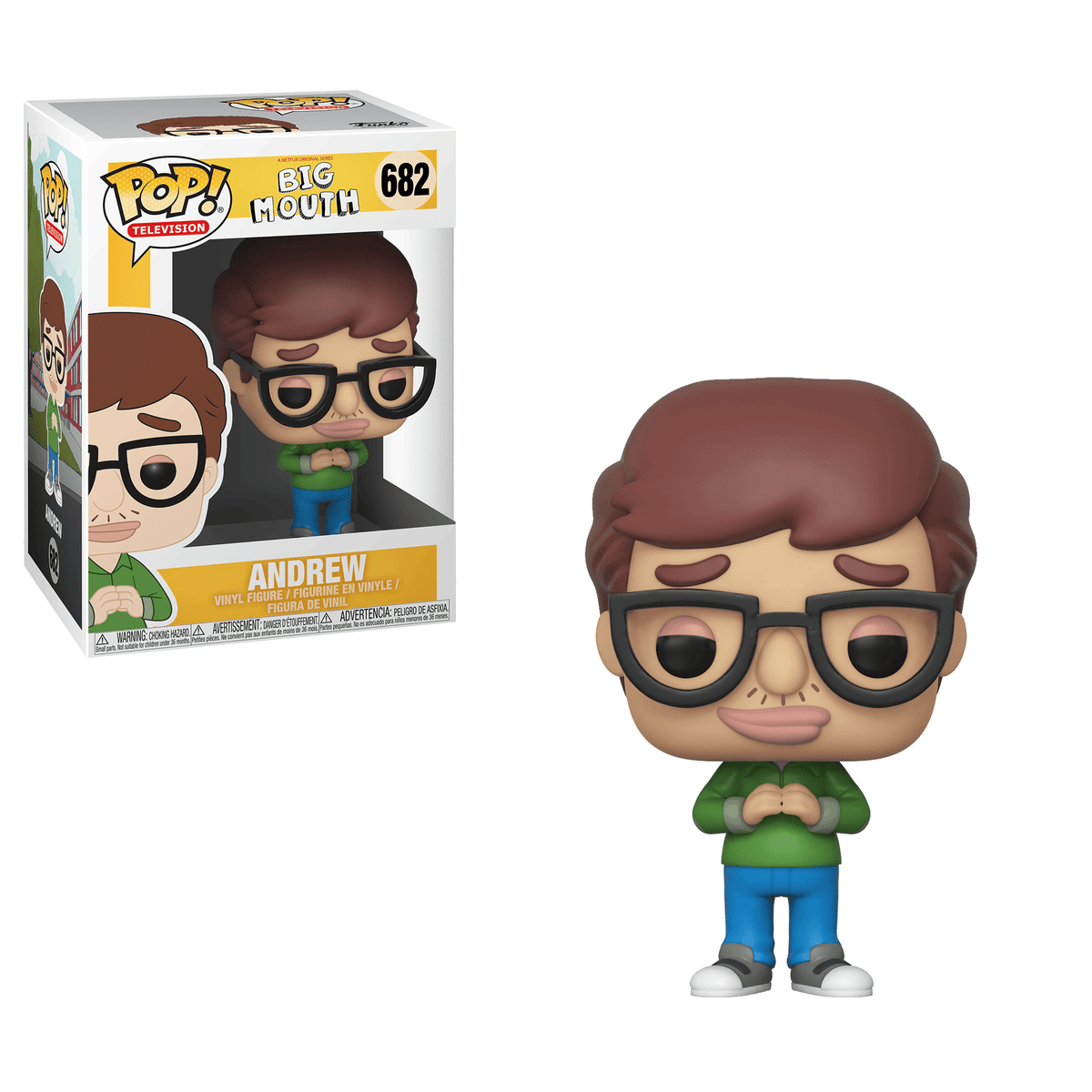 Big Mouth - Andrew #682 Pop! Vinyl Figure
