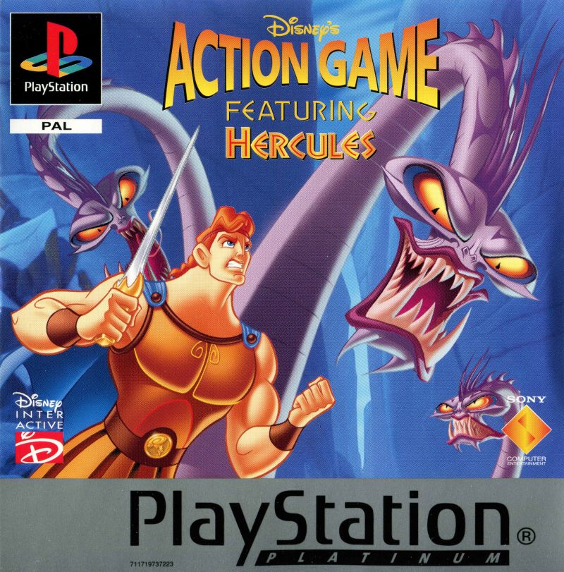 Disney's Action Game Featuring Hercules - PlayStation 1 PS1