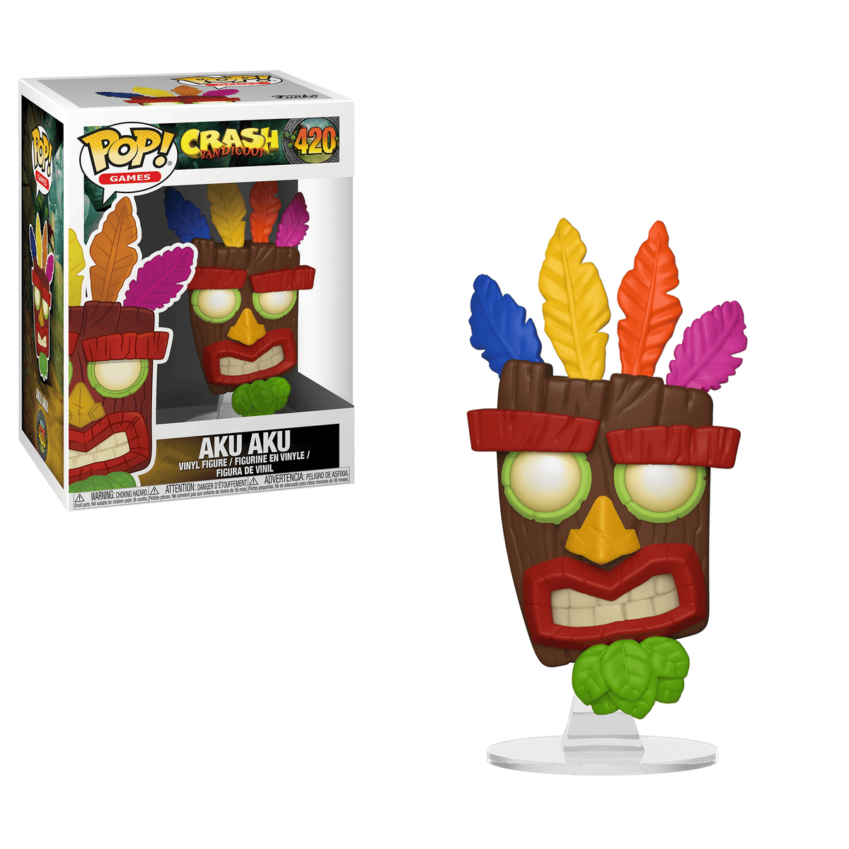 Crash Bandicoot - Aku Aku #420 Pop! Vinyl Figure